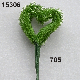 Gras-Herz asymmetrisch