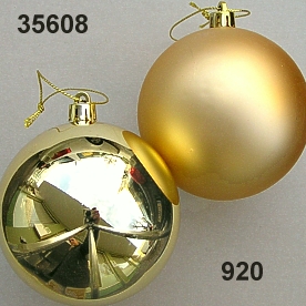 Christmas ball 8cm ass.
