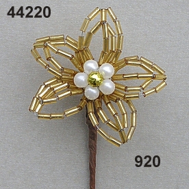 Glass-stone flower