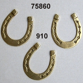 Brass horseshoe small