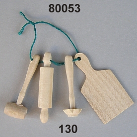 Wooden-kitchen utensils