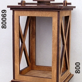 Wooden-lantern XL