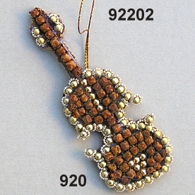 Bead-ornament violine