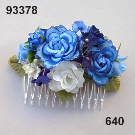 Rose Hair comb small